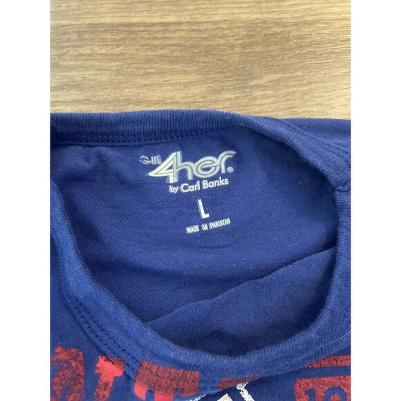 Montreal Canadiens Womens Short Sleeve Scoop Neck Shirt Size Large NHL Hockey - Picture 4 of 5